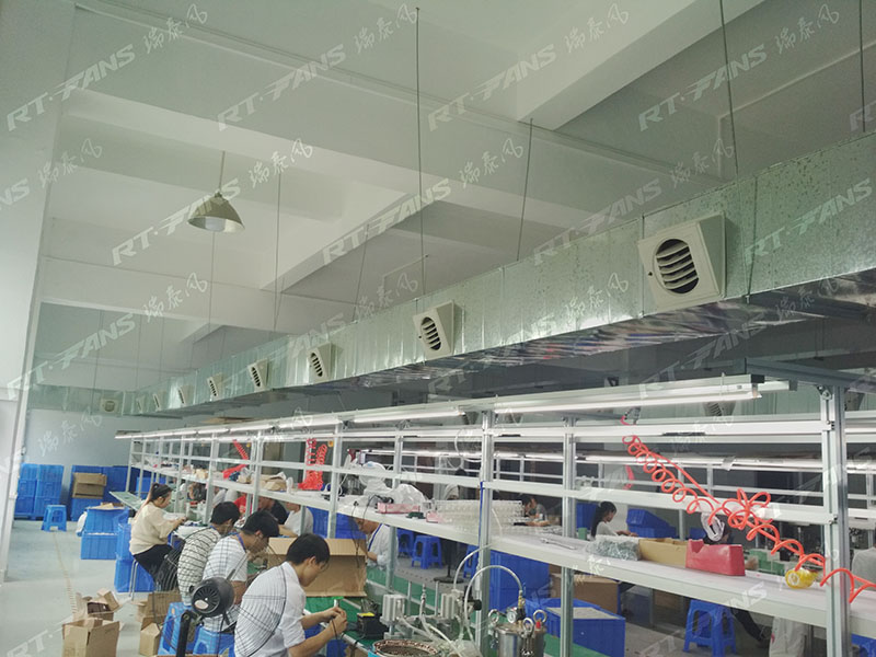 中山車(chē)間降溫設備還數瑞泰風(fēng)工業(yè)冷風(fēng)機降溫效果一流